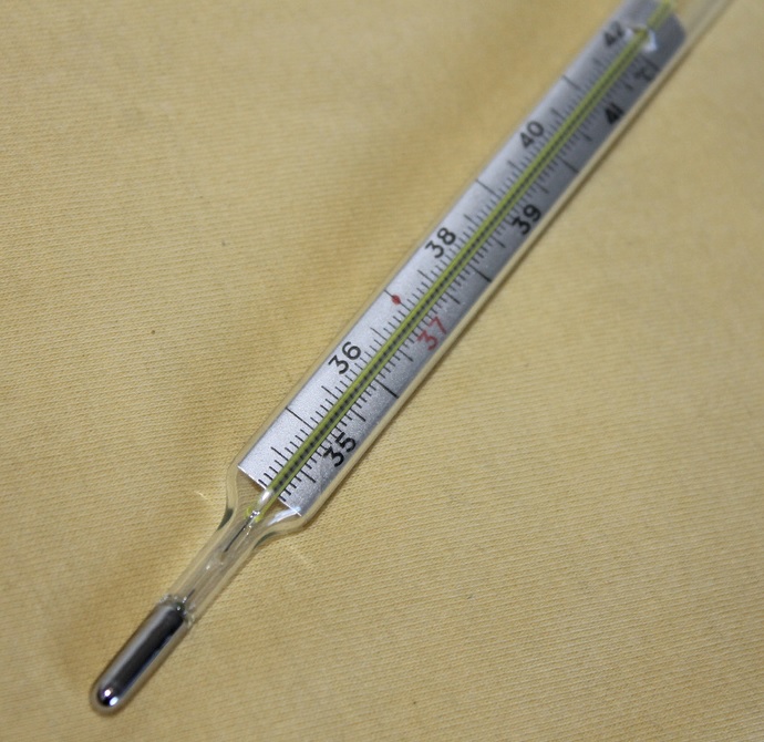 glass thermometer