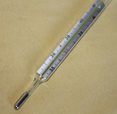 glass thermometer